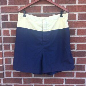 Nat Nast Swim Trunks Board Shorts Cabana Collection Colorblock Men's XL